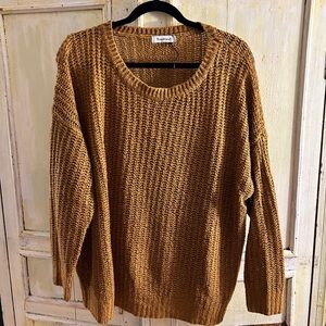 Brown Knit Sweater